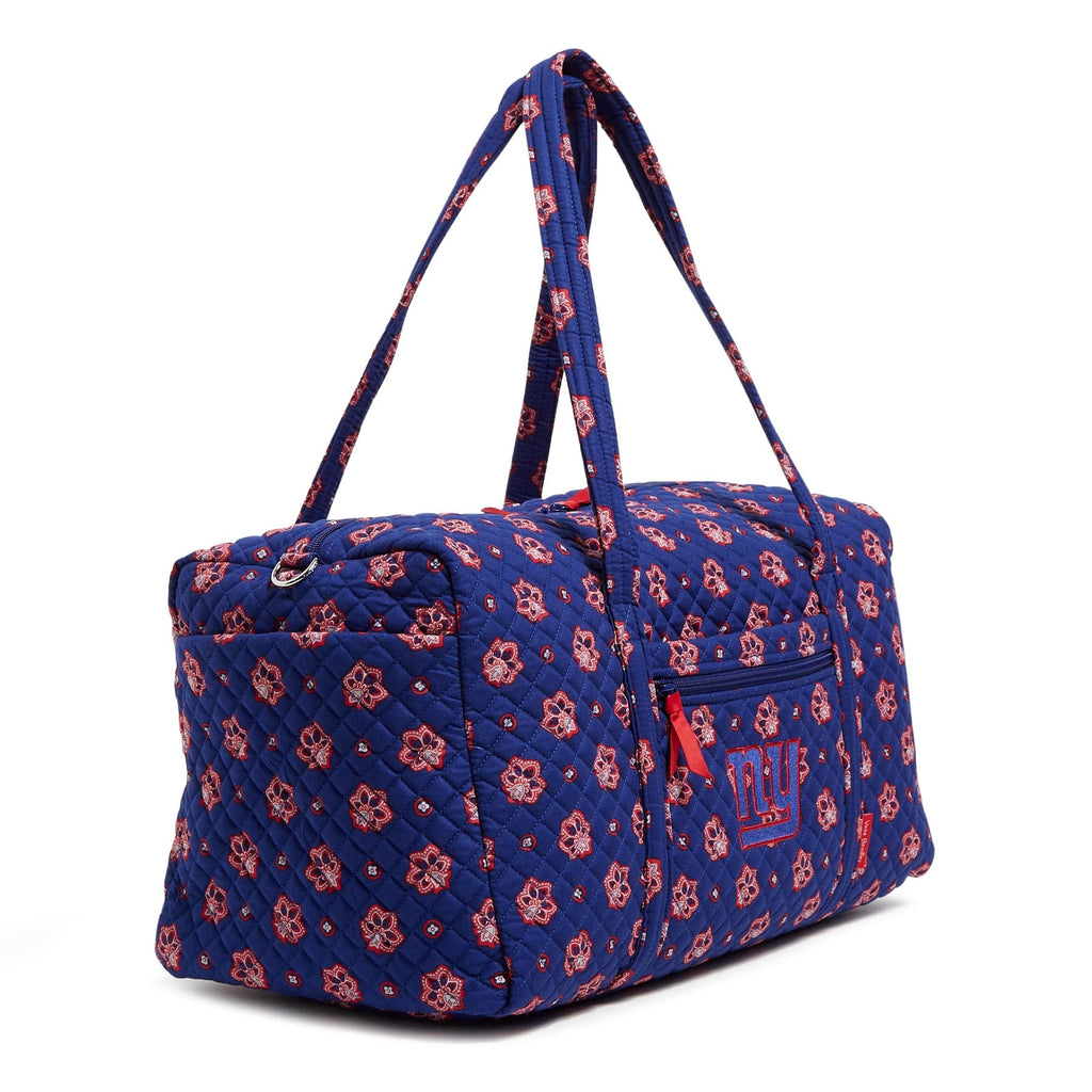 NFL Large Travel Duffel Bag-New York Giants Bandana-Image 3-Vera Bradley