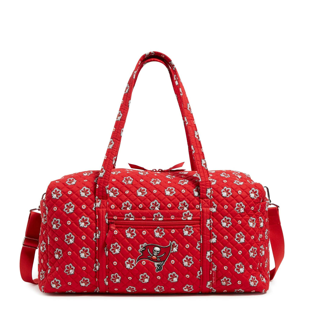 NFL Large Travel Duffel Bag-Tampa Bay Buccaneers Bandana-Image 2-Vera Bradley