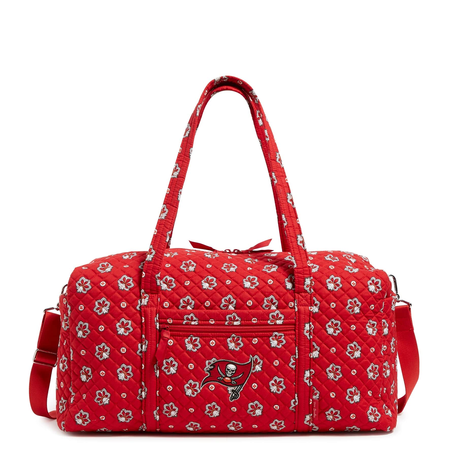 NFL Large Travel Duffel Bag-Tampa Bay Buccaneers Bandana-Image 2-Vera Bradley
