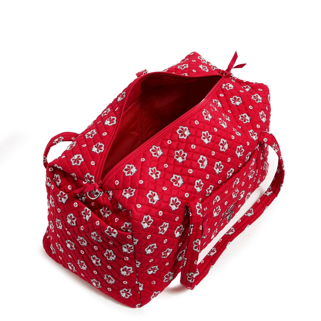 NFL Large Travel Duffel Bag-Tampa Bay Buccaneers Bandana-Image 4-Vera Bradley