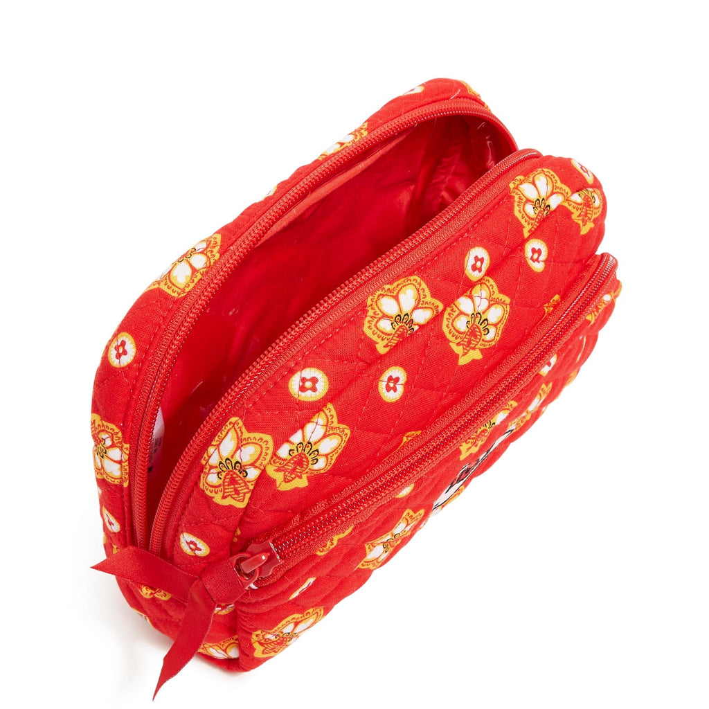 NFL Medium Cosmetic Bag-Kansas City Chiefs Bandana-Image 2-Vera Bradley