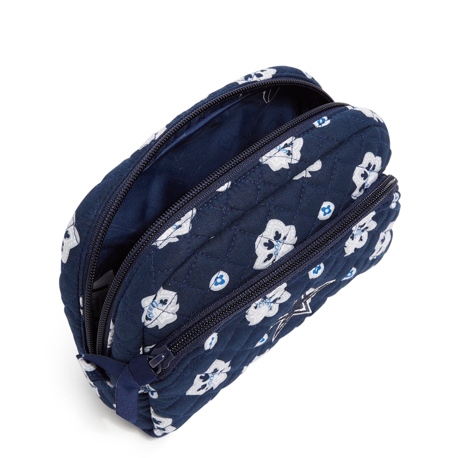 NFL Medium Cosmetic Bag-Dallas Cowboys Bandana-Image 2-Vera Bradley