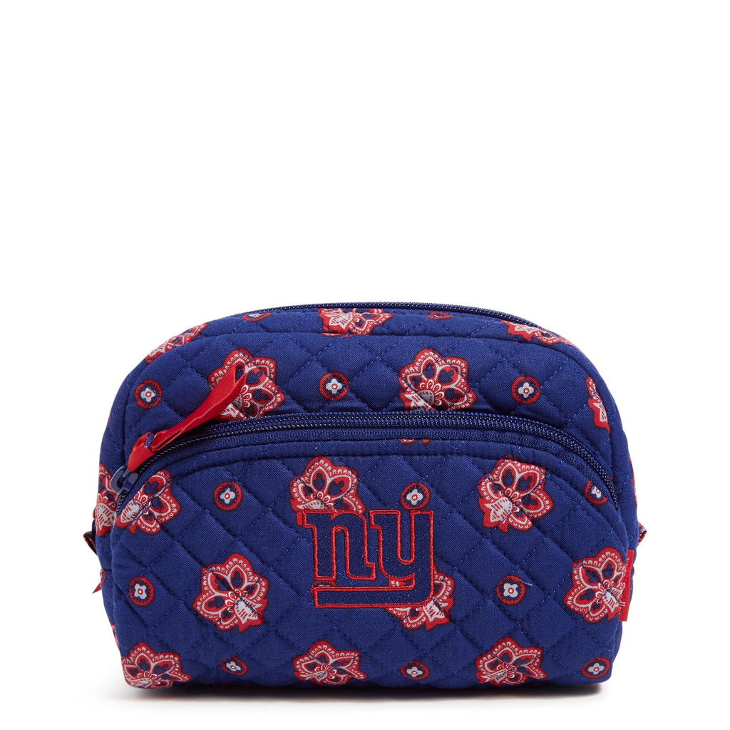 NFL Medium Cosmetic Bag-New York Giants Bandana-Image 1-Vera Bradley
