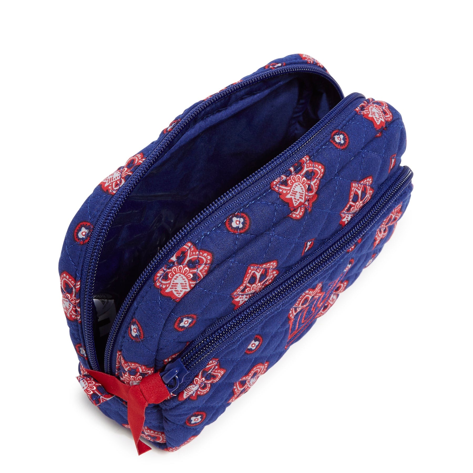 NFL Medium Cosmetic Bag-New York Giants Bandana-Image 2-Vera Bradley