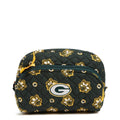 NFL Medium Cosmetic Bag-Green Bay Packers Bandana-Image 1-Vera Bradley