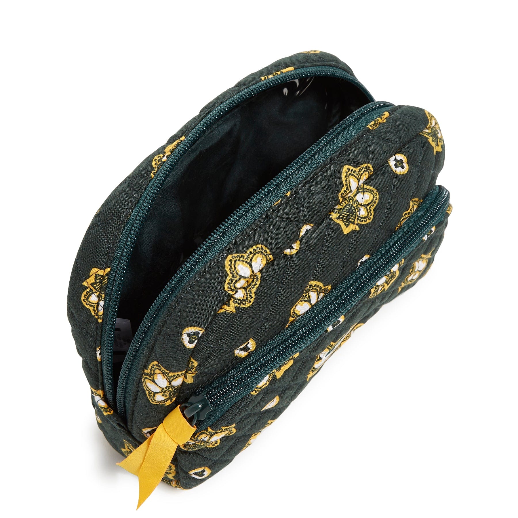 NFL Medium Cosmetic Bag-Green Bay Packers Bandana-Image 2-Vera Bradley