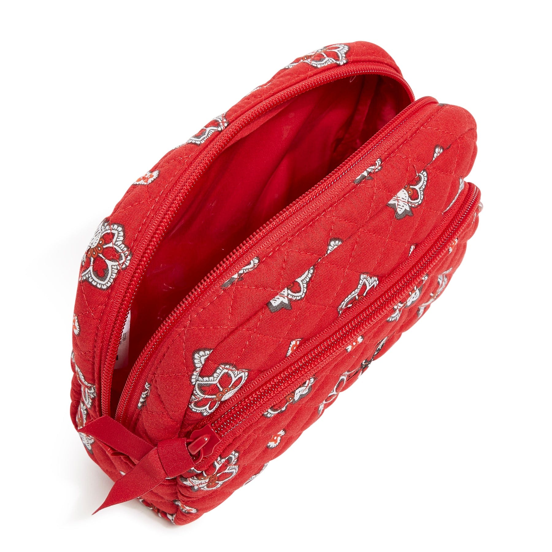 NFL Medium Cosmetic Bag-Tampa Bay Buccaneers Bandana-Image 2-Vera Bradley