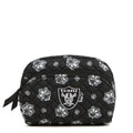 NFL Medium Cosmetic Bag-Las Vegas Raiders Bandana-Image 1-Vera Bradley