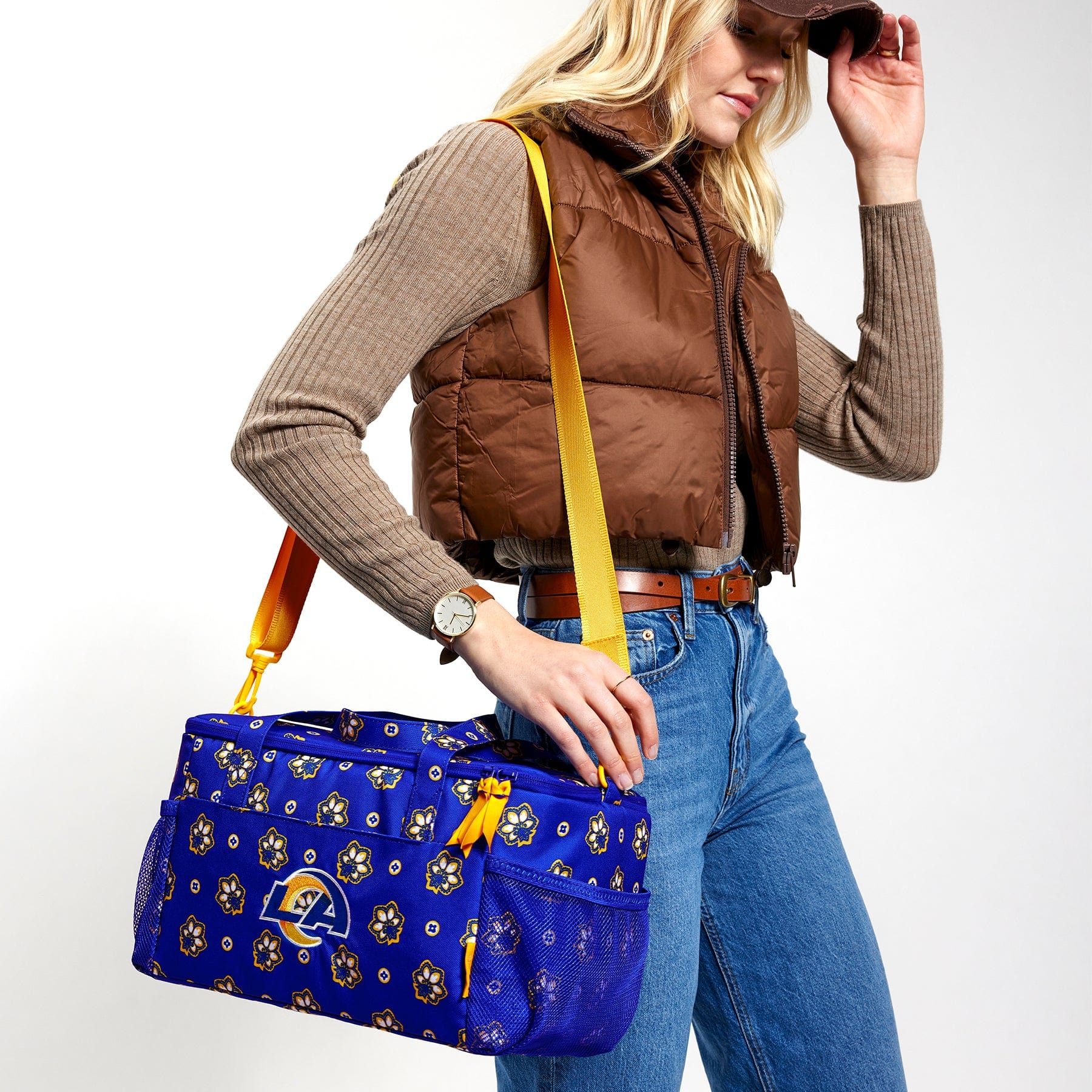 NFL Cooler-Los Angeles Rams Bandana-Image 1-Vera Bradley