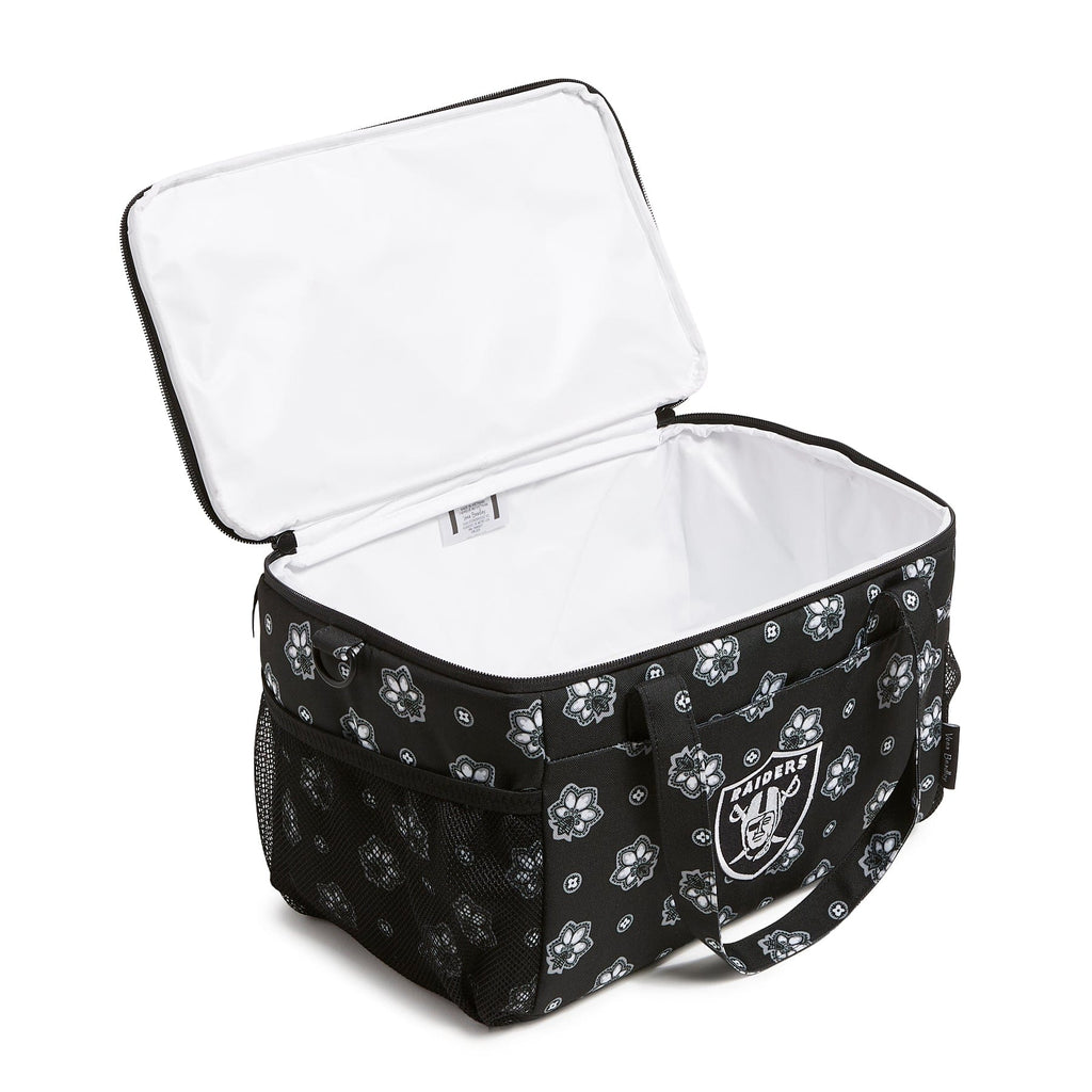NFL Cooler-Las Vegas Raiders Bandana-Image 2-Vera Bradley