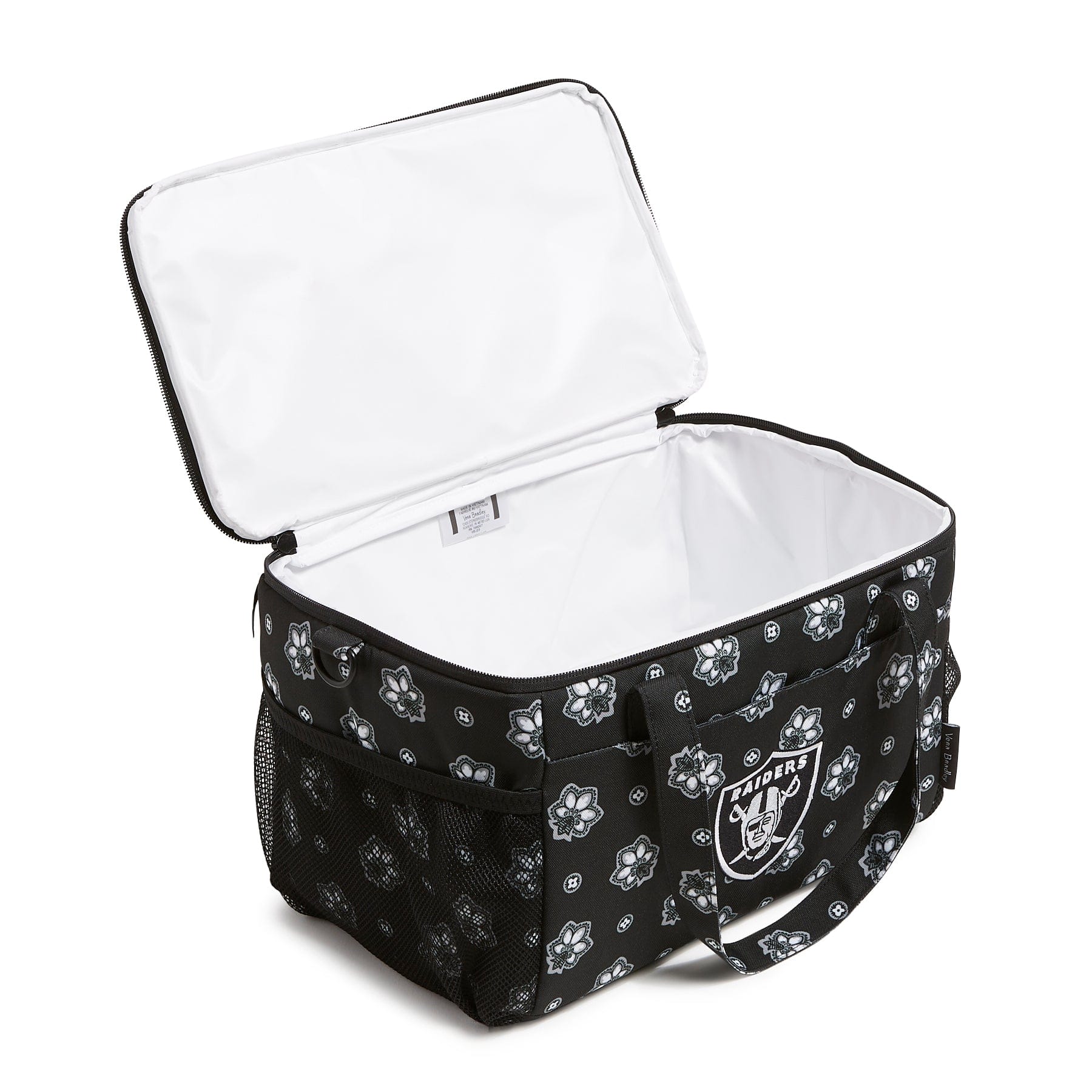 NFL Cooler-Las Vegas Raiders Bandana-Image 2-Vera Bradley