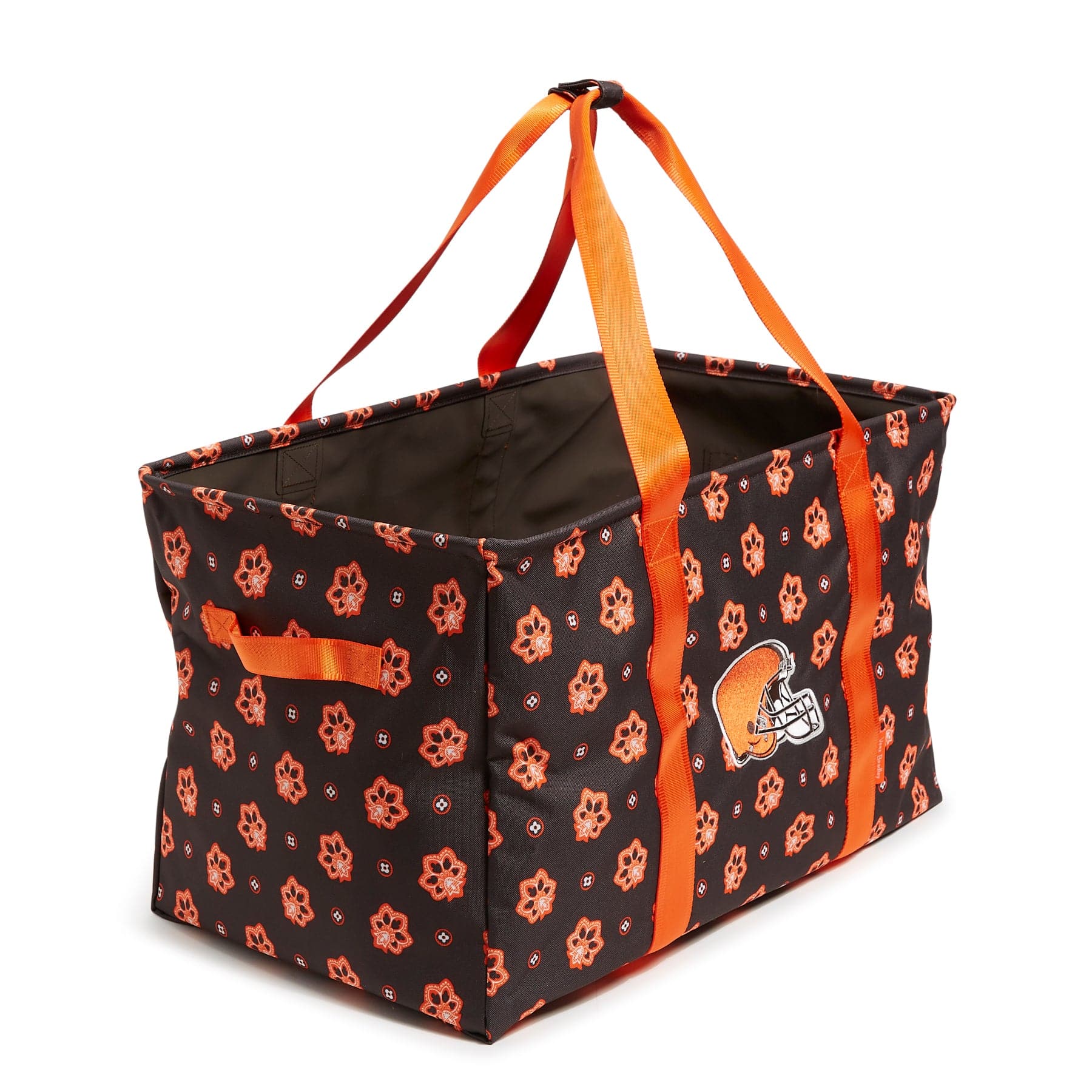 NFL ReActive Large Car Tote-Cleveland Browns Bandana-Image 2-Vera Bradley