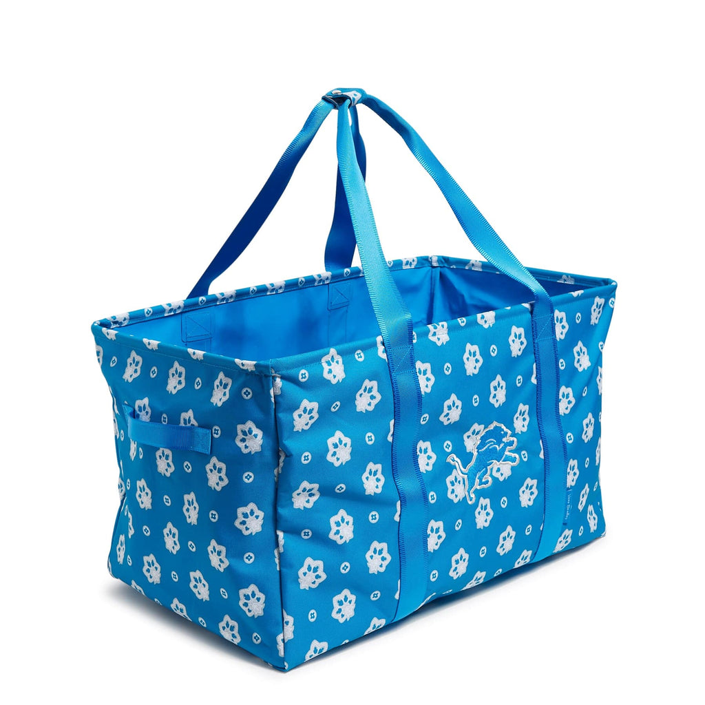 NFL ReActive Large Car Tote-Detroit Lions Bandana-Image 2-Vera Bradley