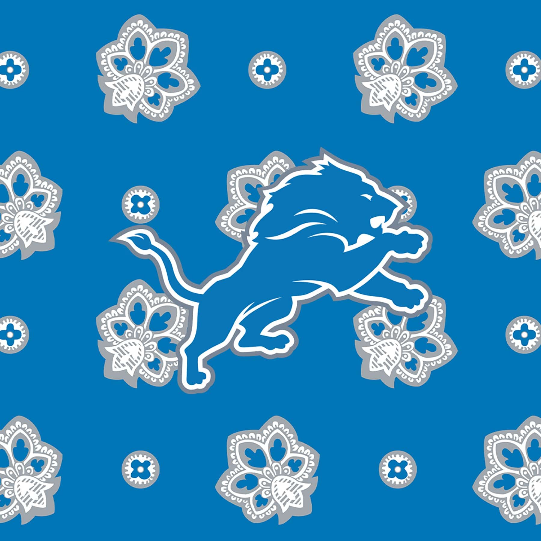 NFL ReActive Large Car Tote-Detroit Lions Bandana-Image 3-Vera Bradley