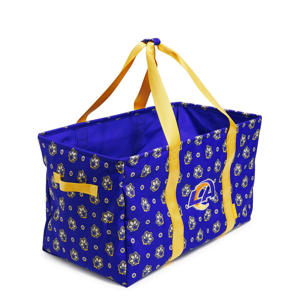 NFL ReActive Large Car Tote-Los Angeles Rams Bandana-Image 2-Vera Bradley