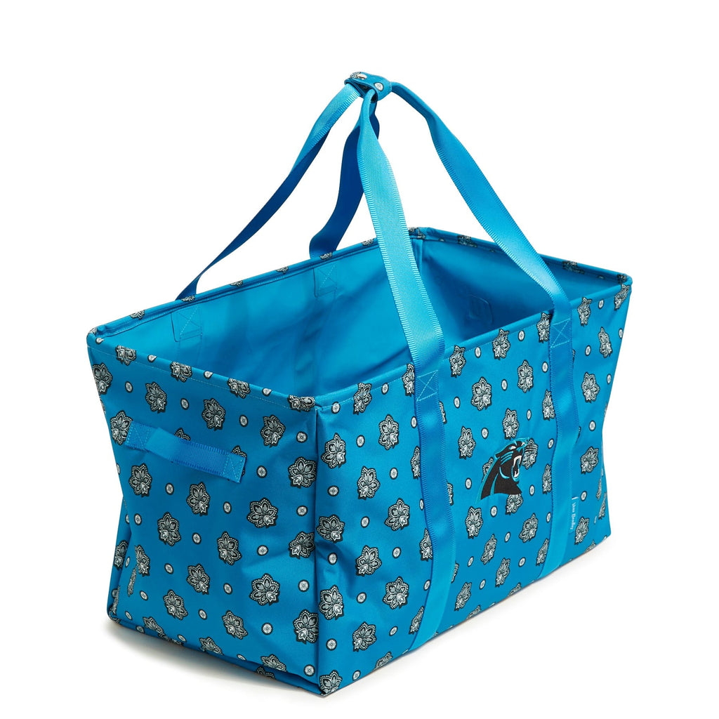 NFL Large Car Tote-Carolina Panthers Bandana-Image 1-Vera Bradley