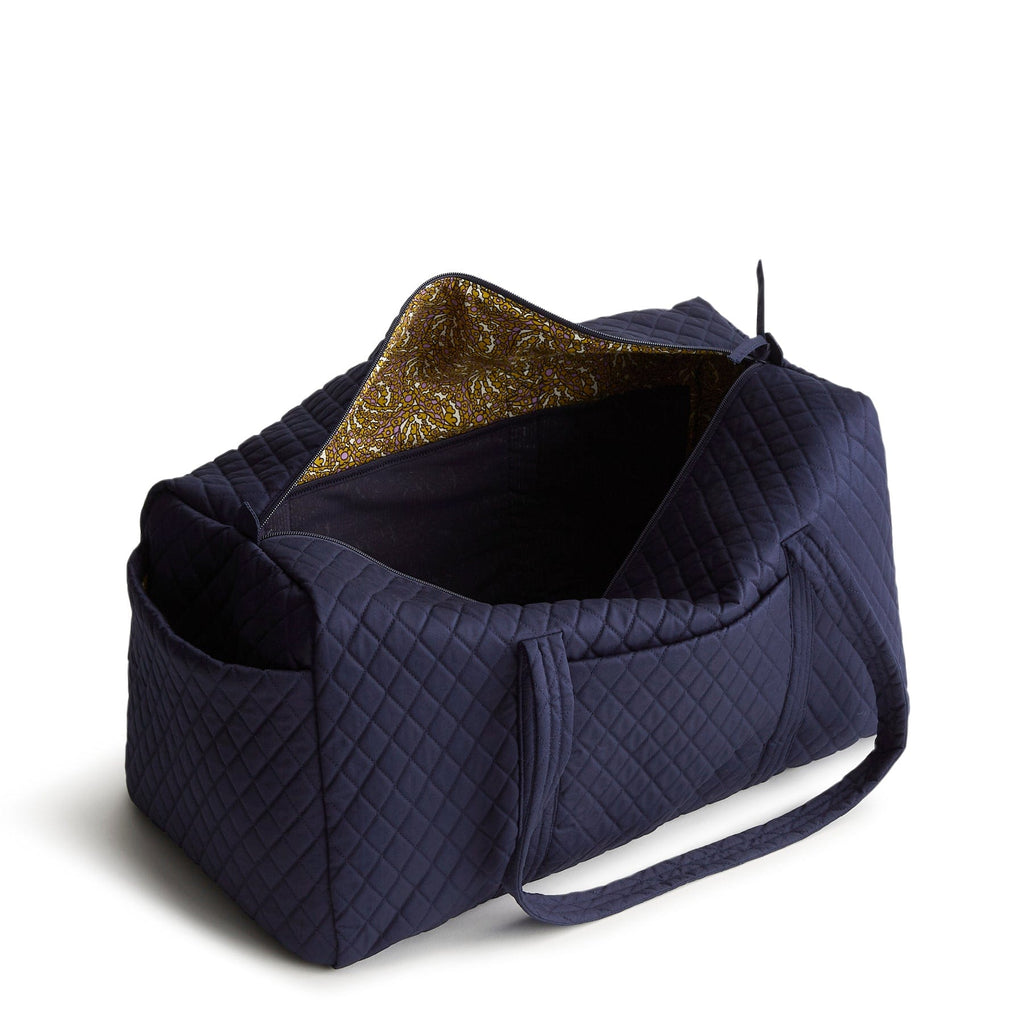 Large Original Duffel Bag-Peacoat-Image 4-Vera Bradley