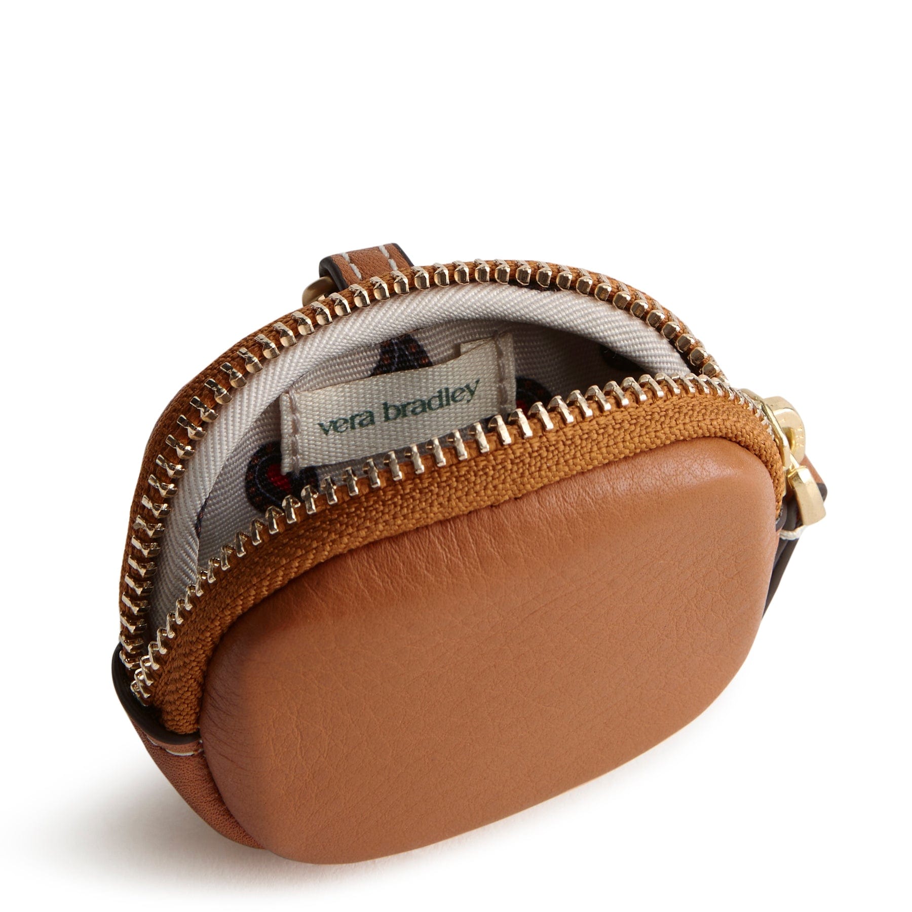 Bag Charm for AirPods-Roasted Pecan-Image 3-Vera Bradley