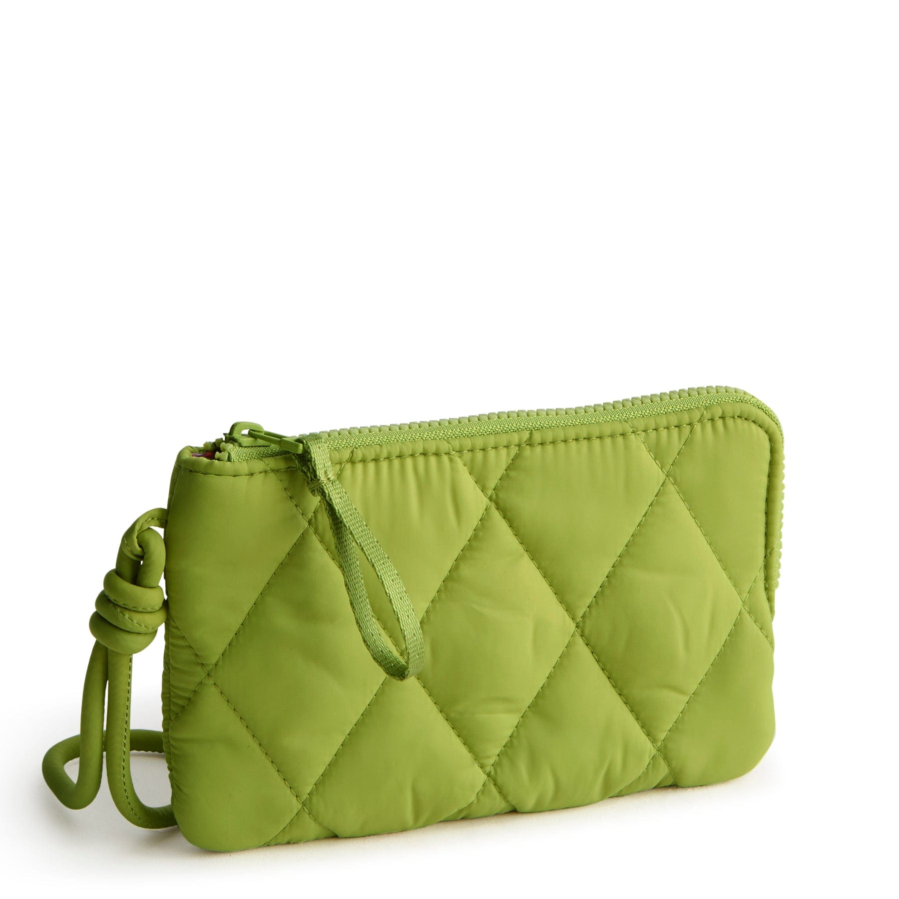 Zip Wristlet-Spinach Green-Image 1-Vera Bradley