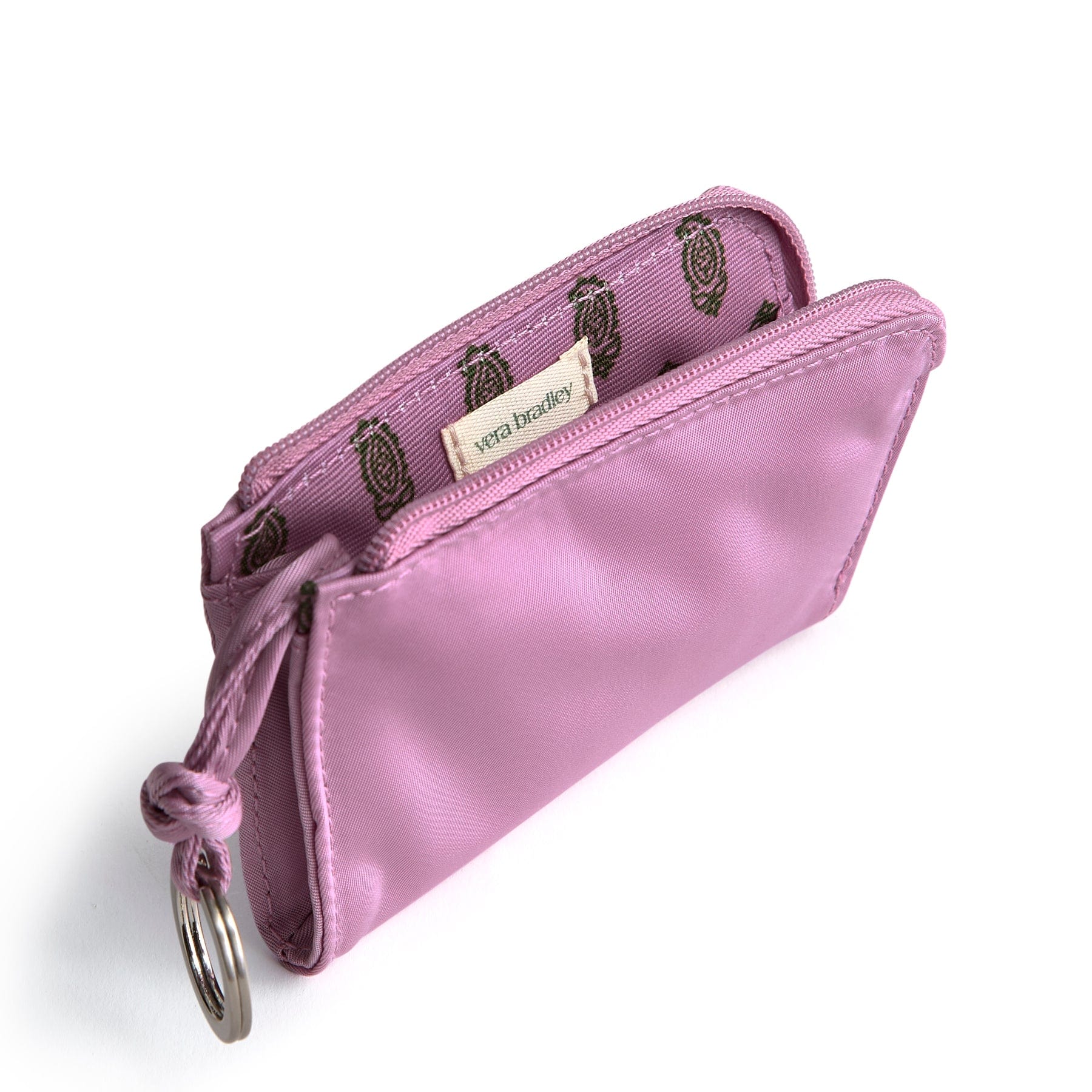 Zip Card Pouch-Smoky Grape-Image 2-Vera Bradley