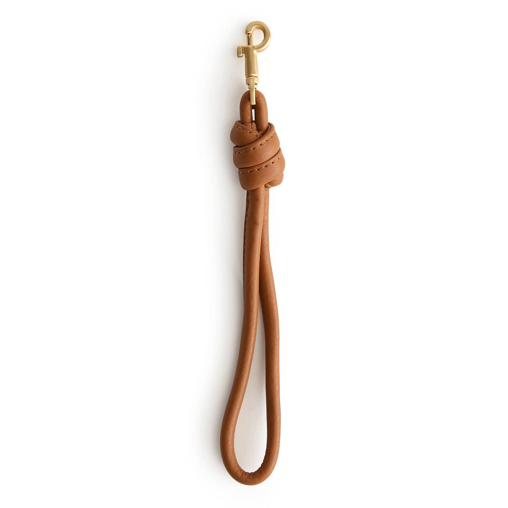 Knotted Key Chain-Roasted Pecan-Image 1-Vera Bradley