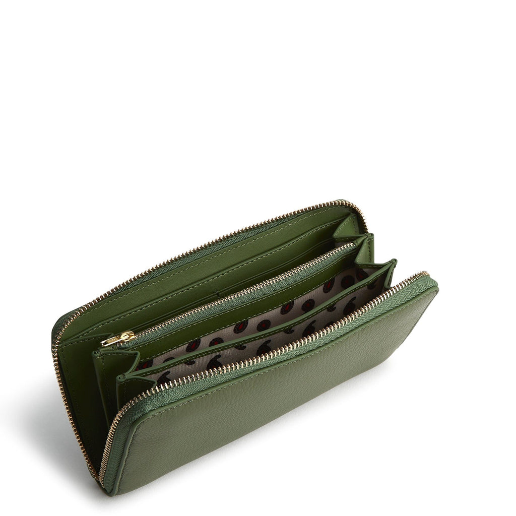 Continental Wallet-Bronze Green-Image 3-Vera Bradley