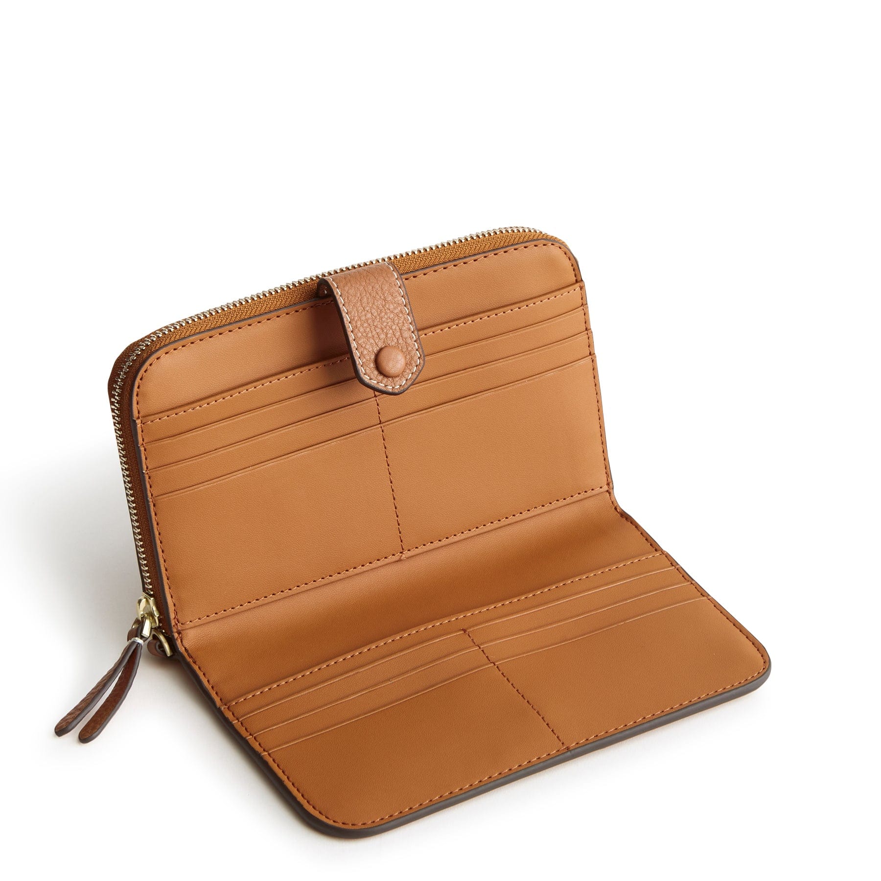 Large Tab Wallet-Roasted Pecan-Image 3-Vera Bradley
