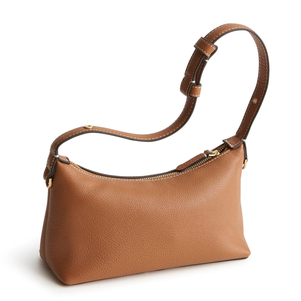 Roxbury Crescent Crossbody-Roasted Pecan-Image 4-Vera Bradley