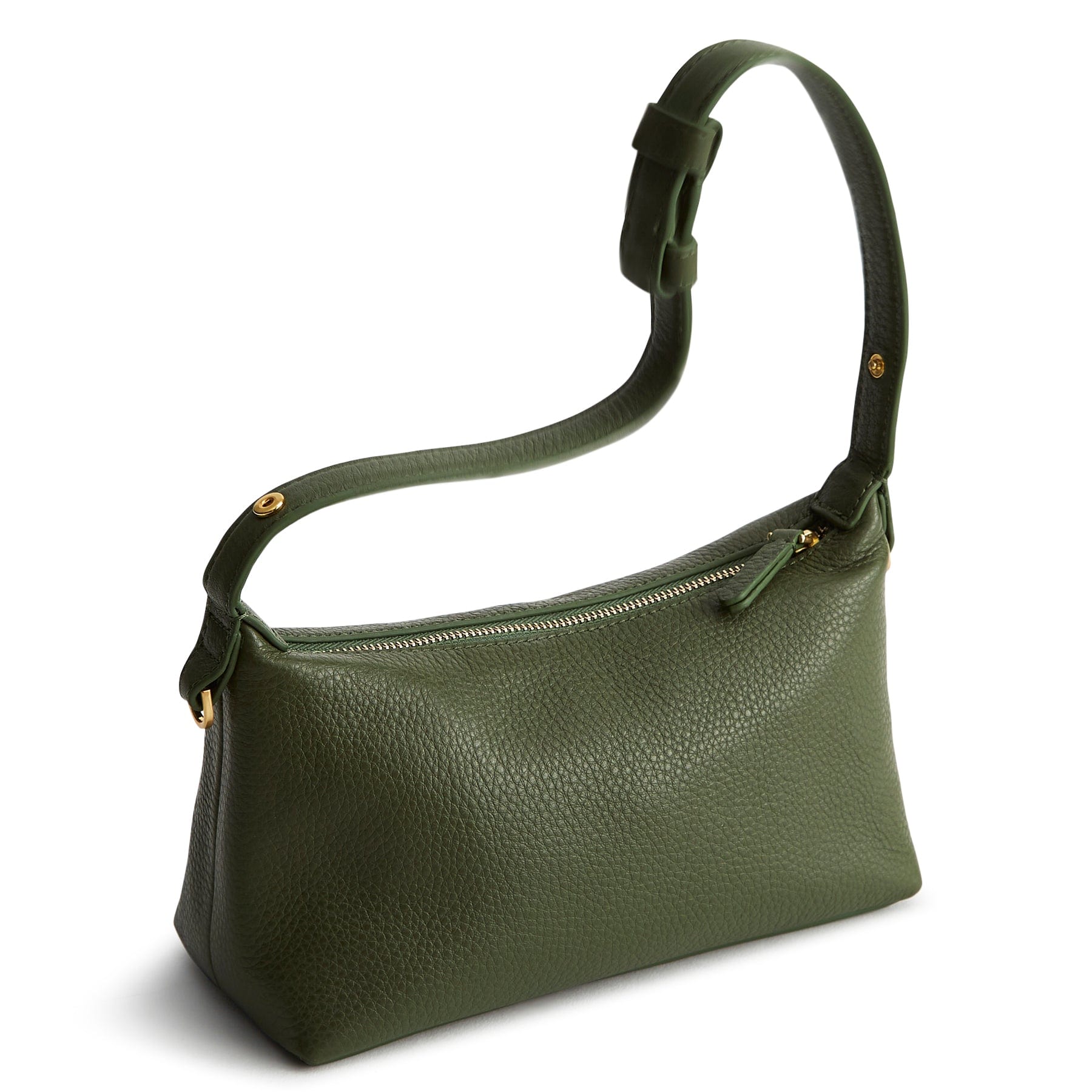 Roxbury Crescent Crossbody-Bronze Green-Image 5-Vera Bradley