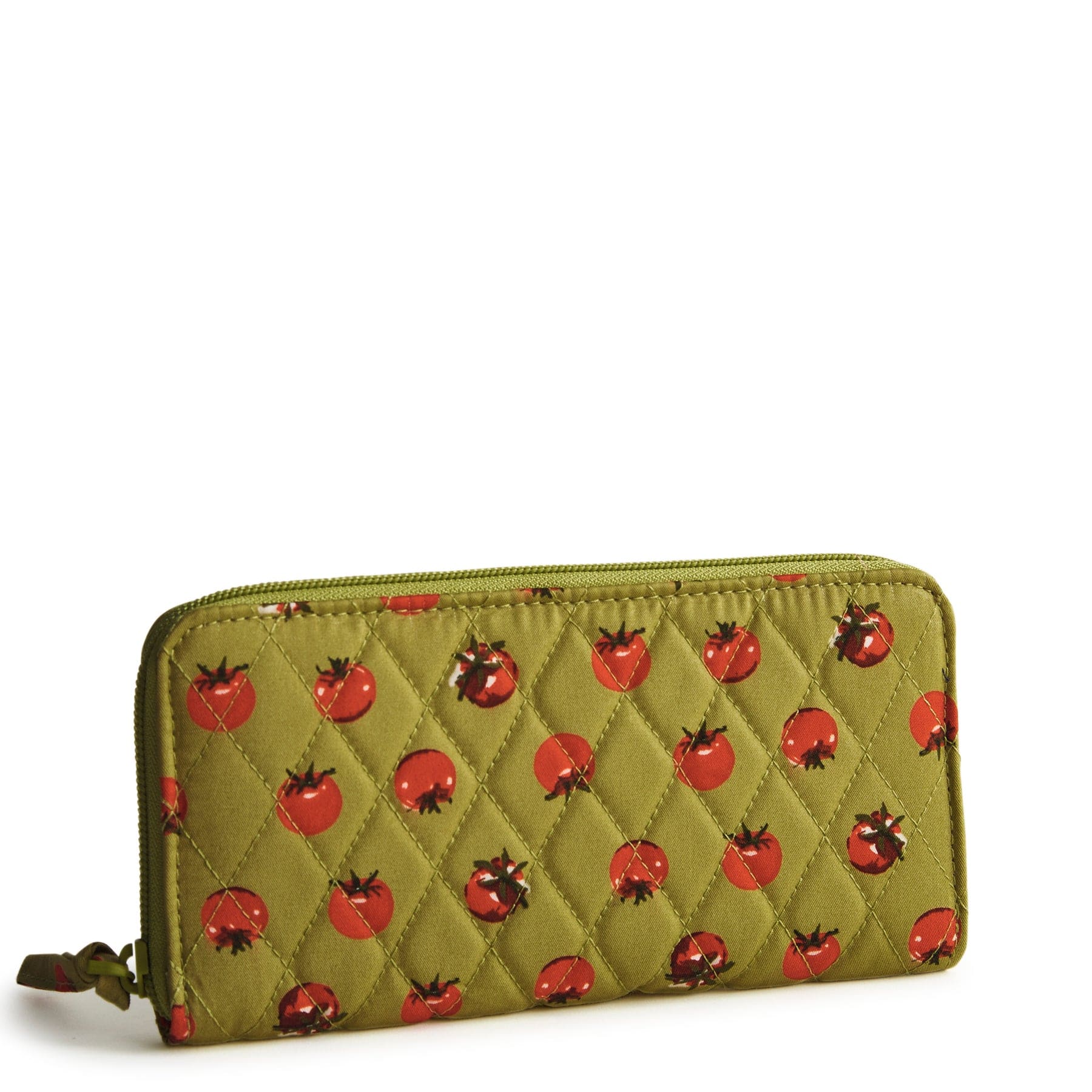 Continental Wallet-Tiny Tomatoes Palm-Image 1-Vera Bradley