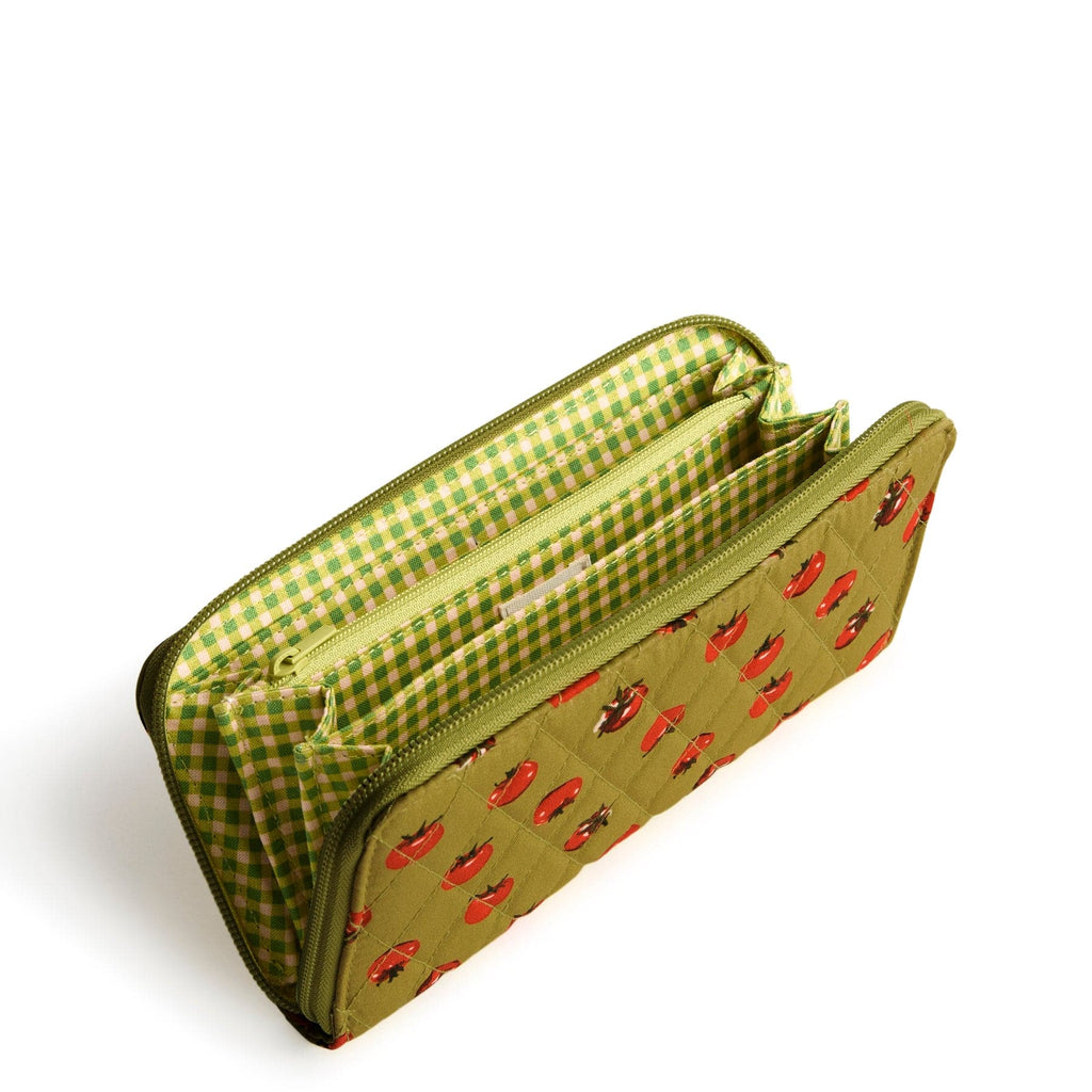 Continental Wallet-Tiny Tomatoes Palm-Image 3-Vera Bradley