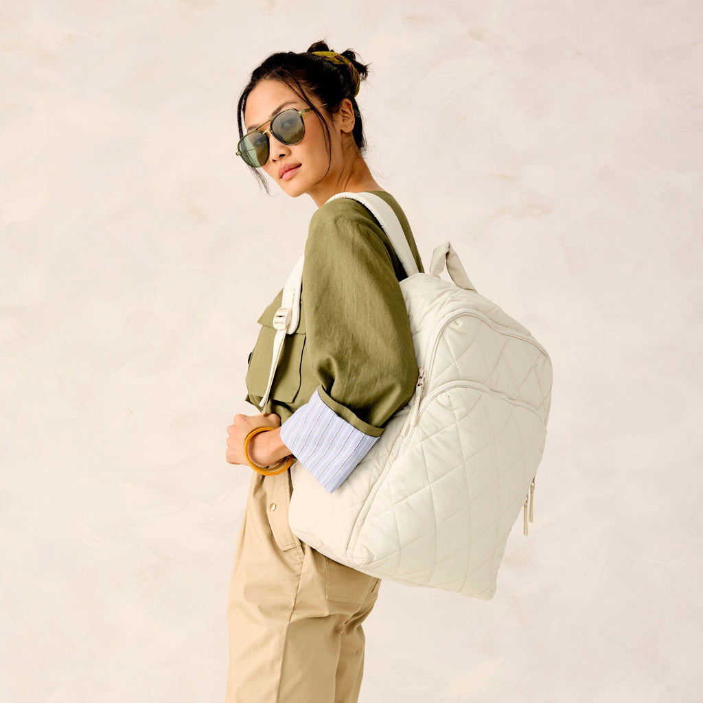 Westover Hybrid Backpack-Pumice Stone-Image 2-Vera Bradley