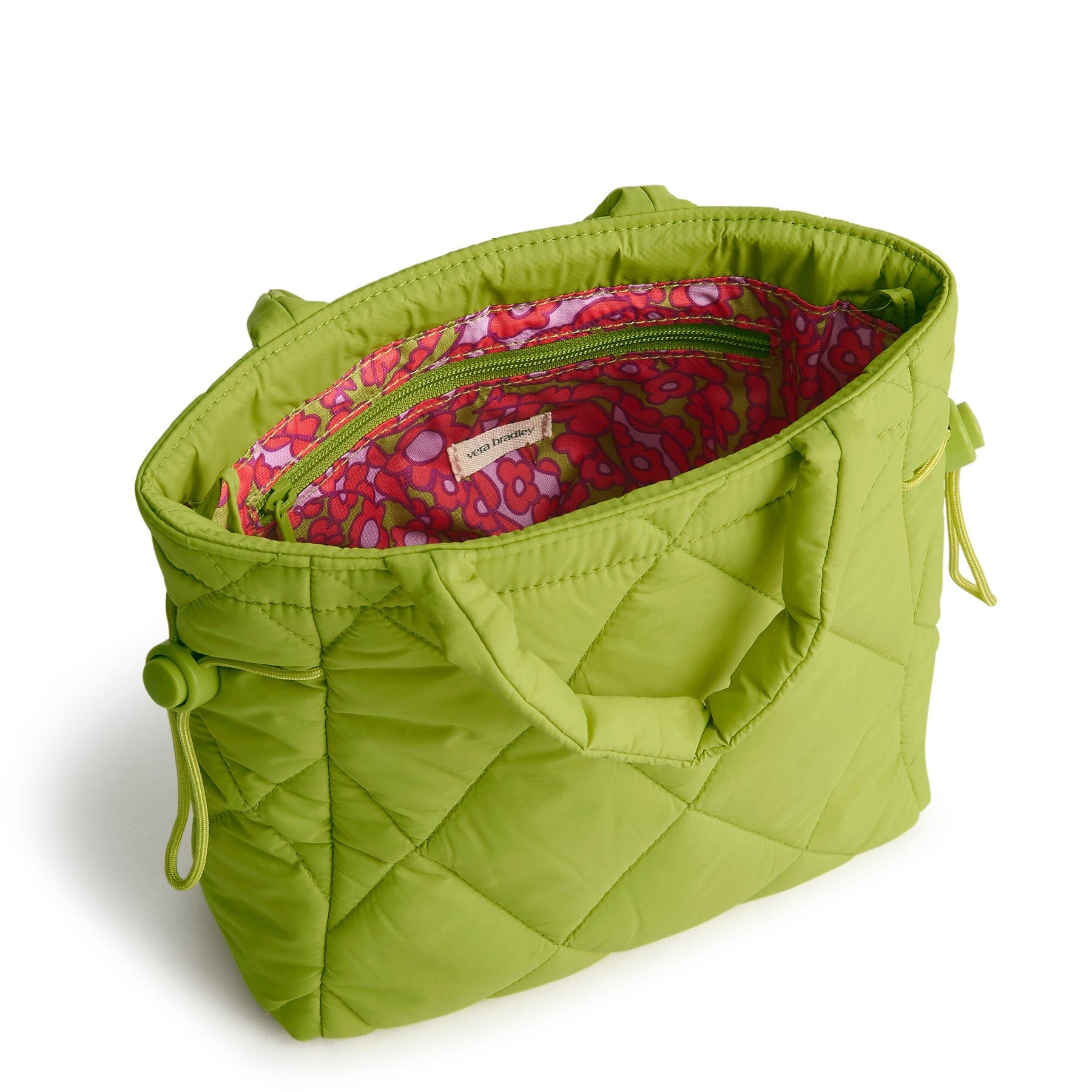 Mini Original Tote Bag-Spinach Green-Image 4-Vera Bradley
