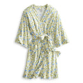 Knit Robe-Bachelor Buttons White-Image 1-Vera Bradley