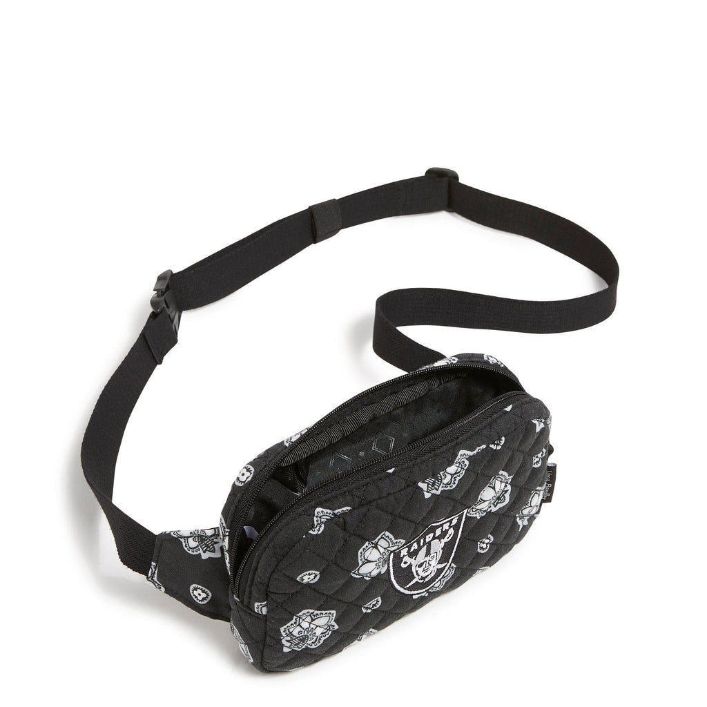 NFL Mini Belt Bag-Las Vegas Raiders Bandana-Image 2-Vera Bradley