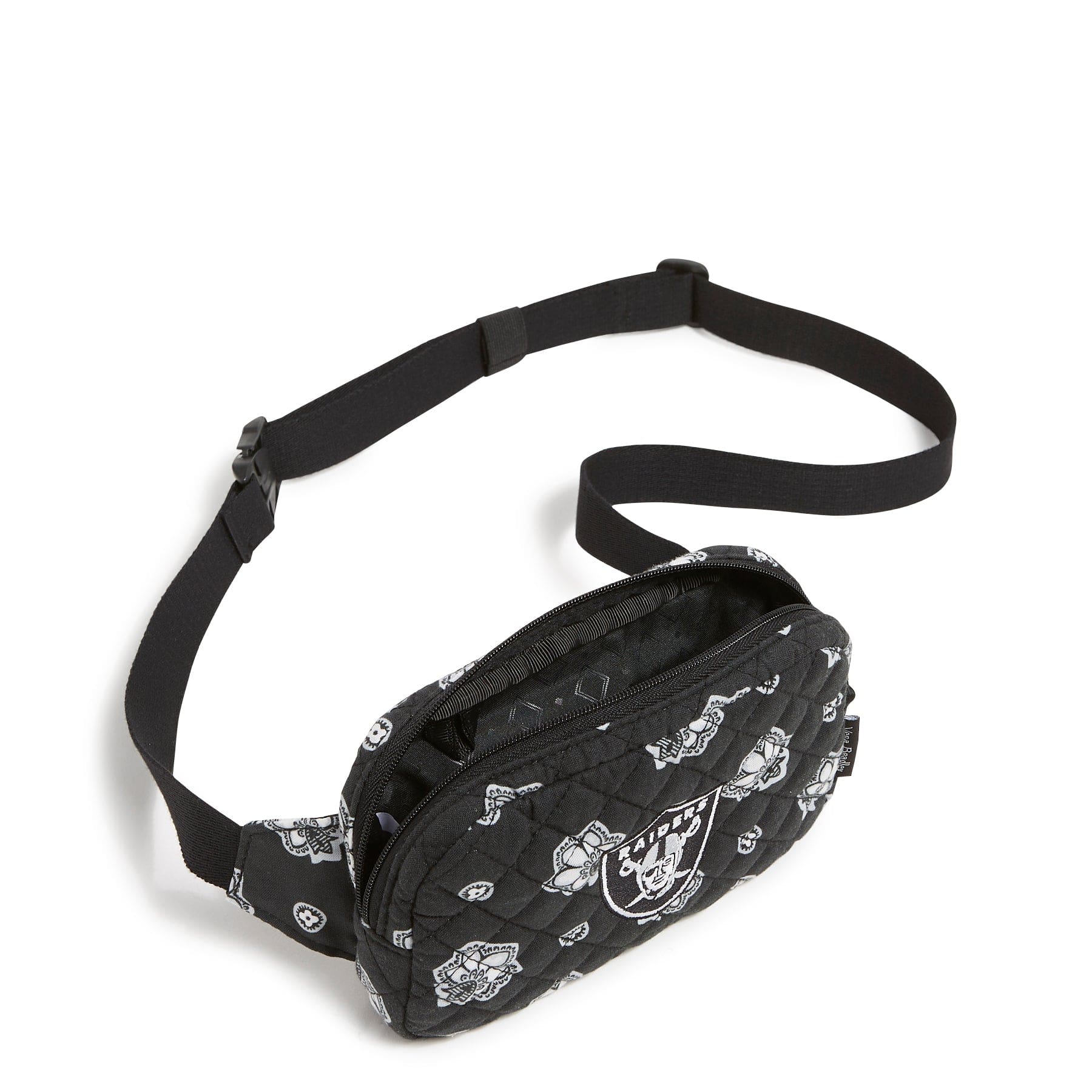 NFL Mini Belt Bag-Las Vegas Raiders Bandana-Image 2-Vera Bradley