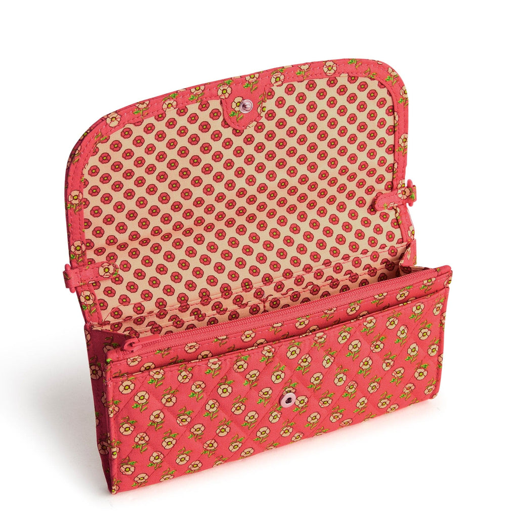 Wildwood Wallet Crossbody-Tiny Poppies-Image 3-Vera Bradley