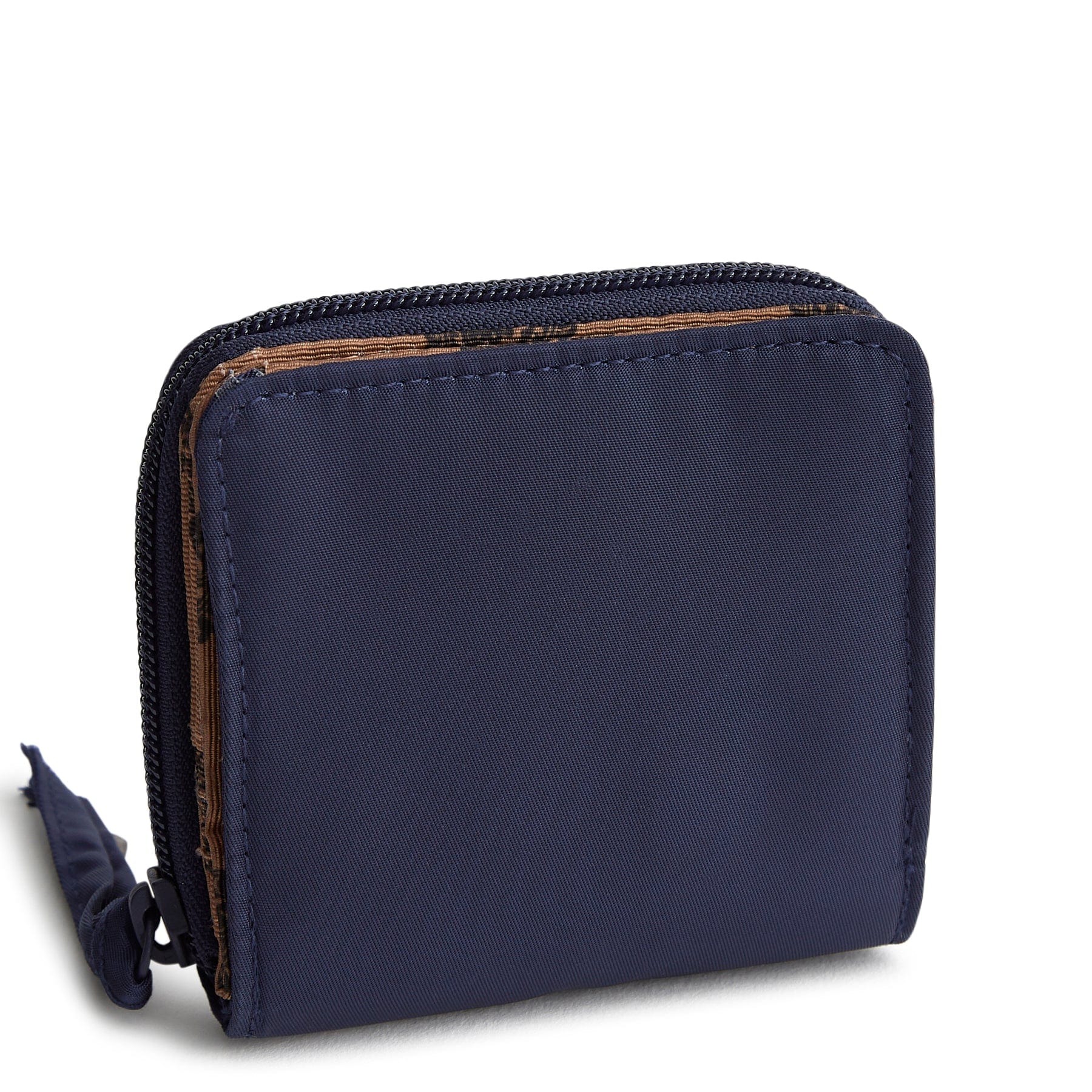 Small Zip-Around Wallet-Peacoat-Image 1-Vera Bradley
