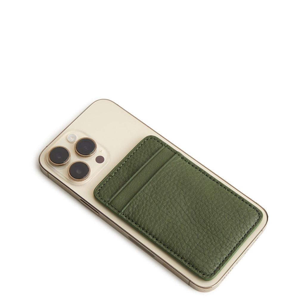 Adhesive Phone Wallet-Bronze Green-Image 3-Vera Bradley