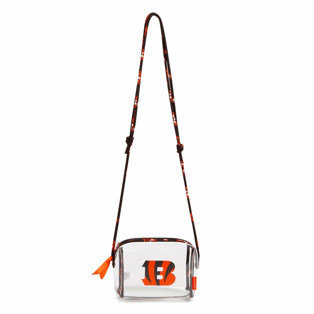 NFL Clear Crossbody-Cincinnati Bengals Bandana-Image 1-Vera Bradley