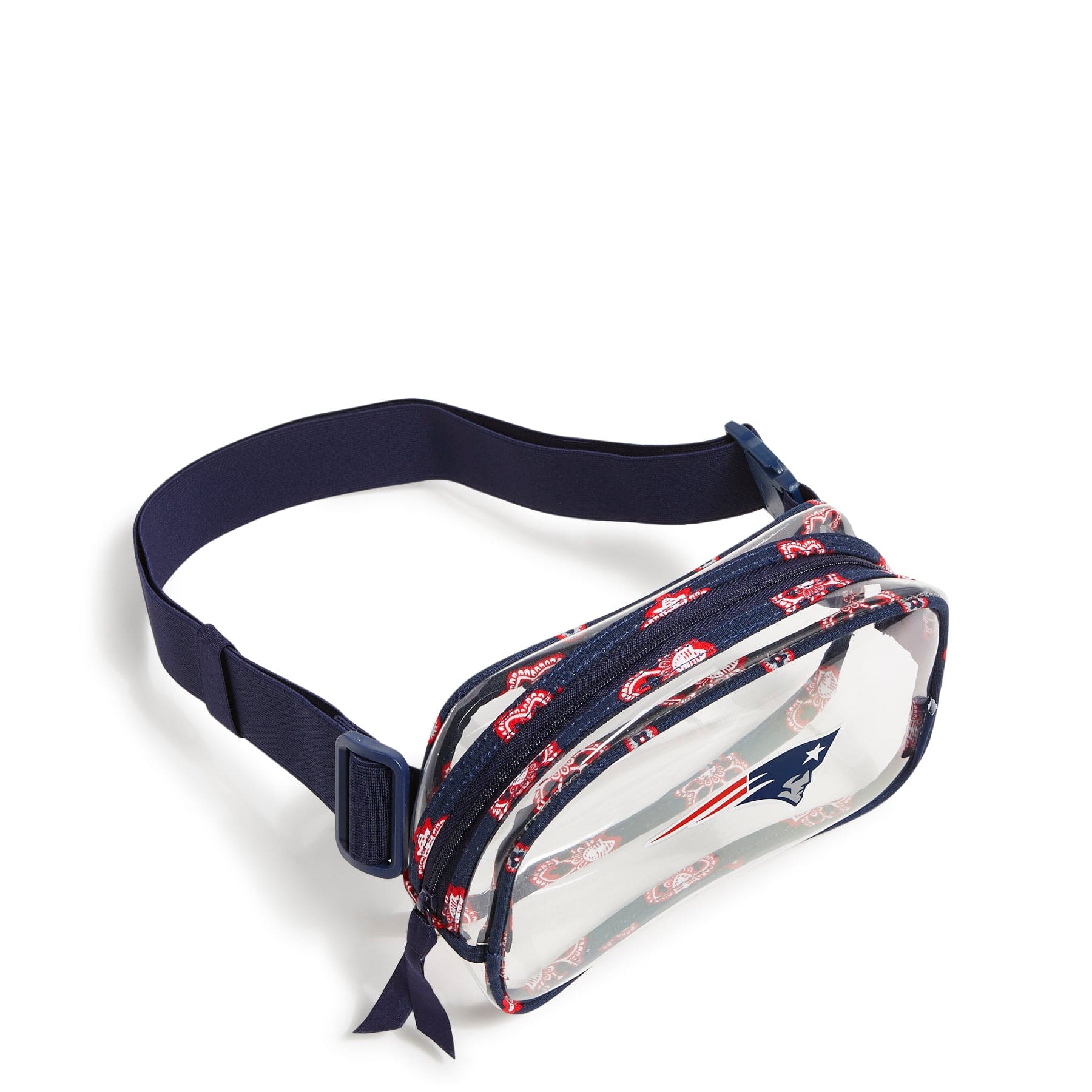 NFL Clear Small Belt Bag-New England Patriots Bandana-Image 2-Vera Bradley
