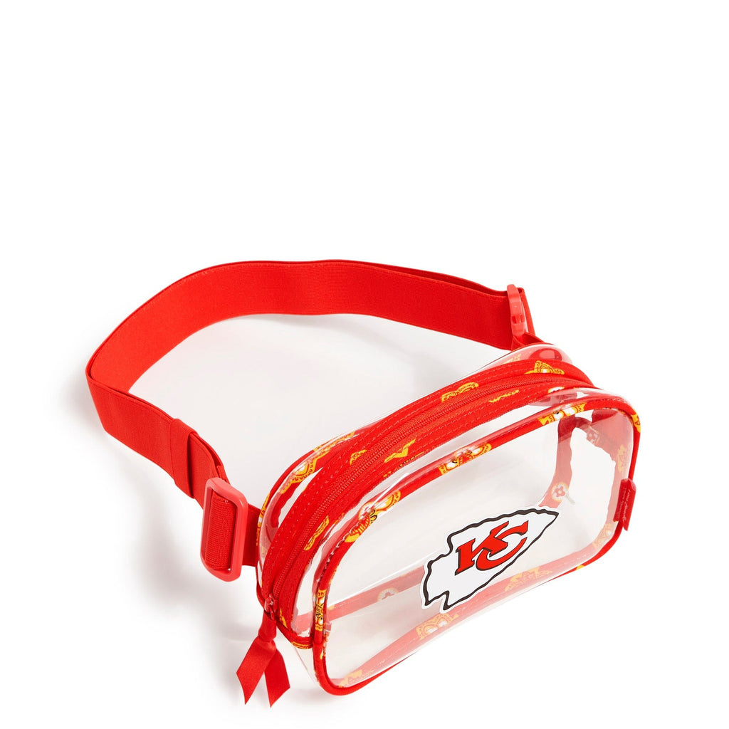 NFL Clear Small Belt Bag-Kansas City Chiefs Bandana-Image 2-Vera Bradley