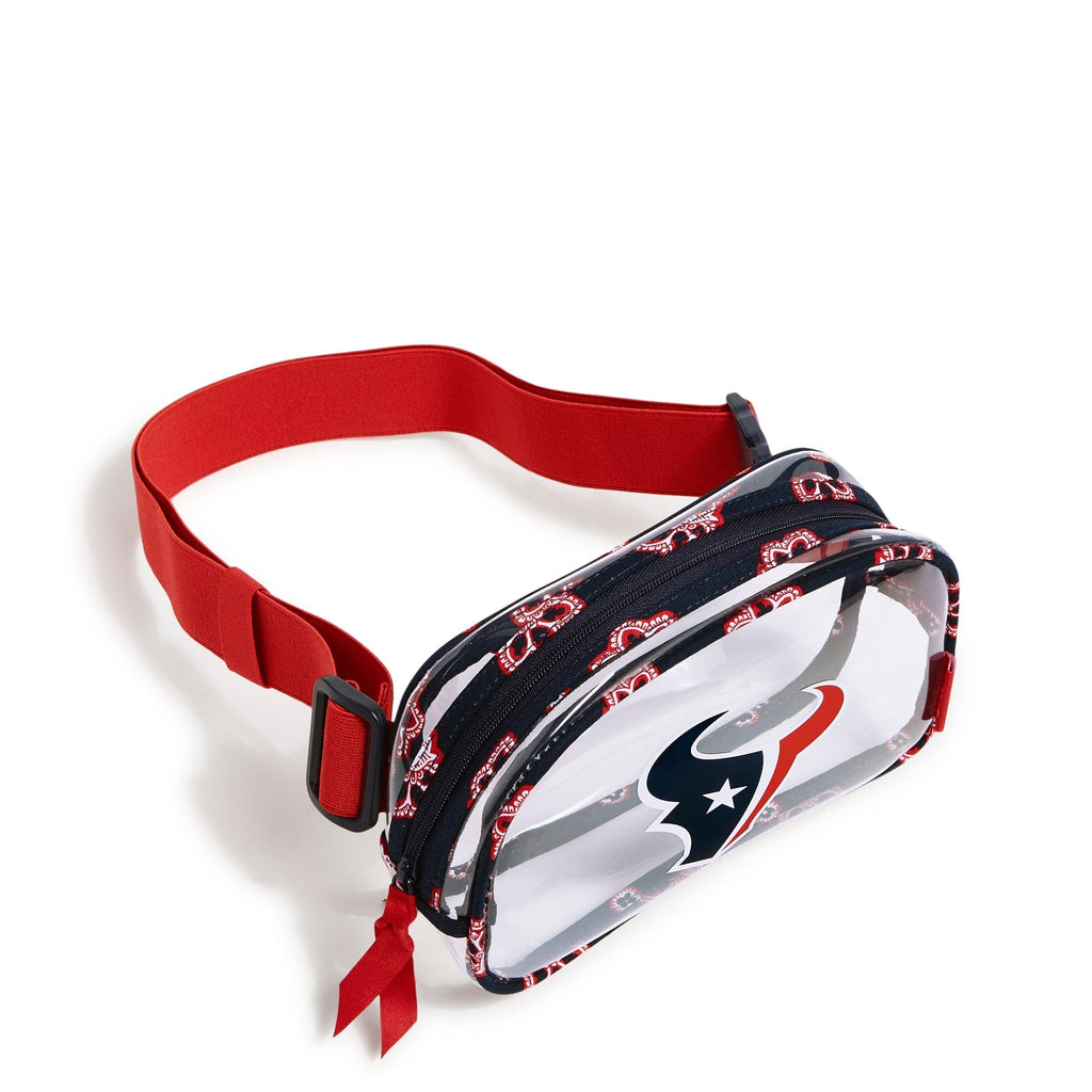 NFL Clear Small Belt Bag-Houston Texans Bandana-Image 2-Vera Bradley