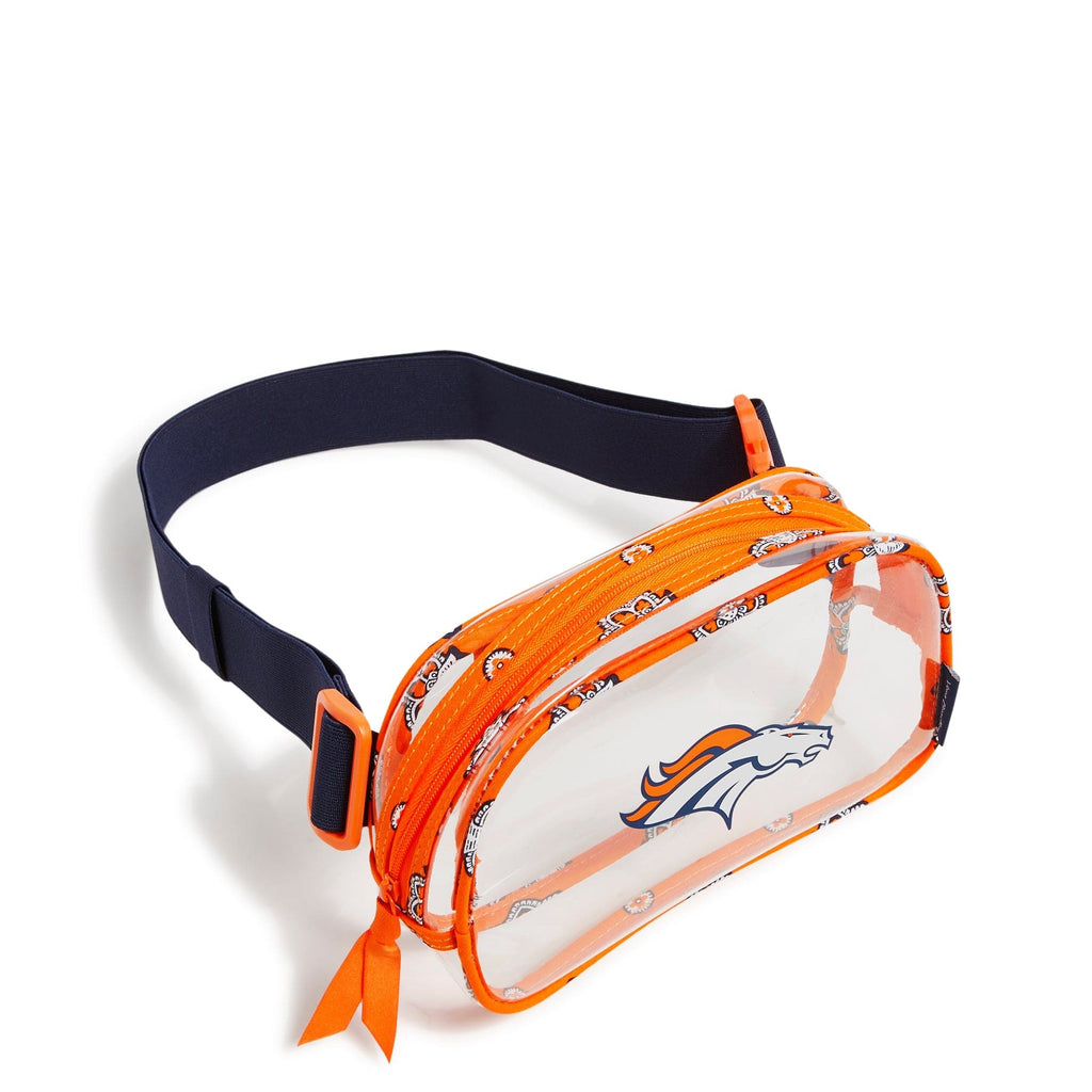 NFL Clear Small Belt Bag-Denver Broncos Bandana-Image 2-Vera Bradley