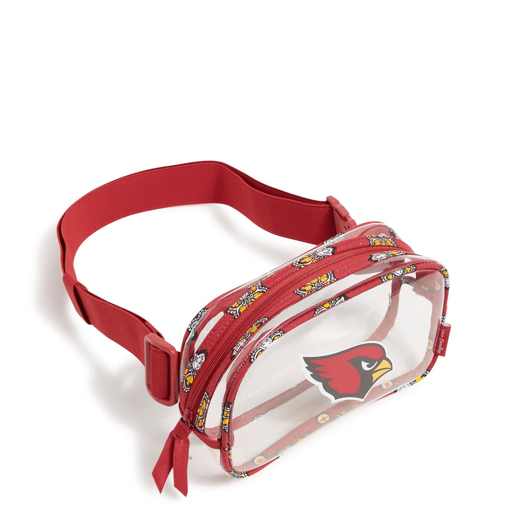 NFL Clear Small Belt Bag-Arizona Cardinals Bandana-Image 2-Vera Bradley