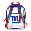 NFL Clear Small Backpack-New York Giants Bandana-Image 1-Vera Bradley