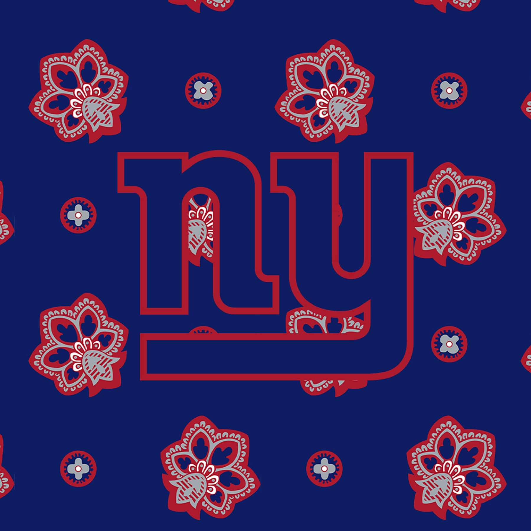 NFL Clear Small Backpack-New York Giants Bandana-Image 2-Vera Bradley