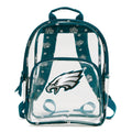 NFL Clear Small Backpack-Philadelphia Eagles Bandana-Image 1-Vera Bradley