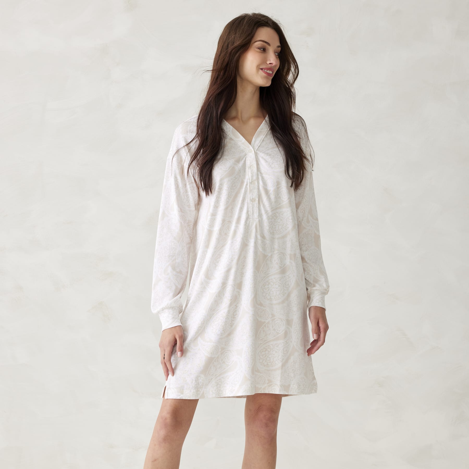 Henley Night Dress-Image 2-Vera Bradley
