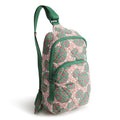 Disney Lorman Sling Backpack-Mickey Mouse Kaleidoscope Lavender-Image 1-Vera Bradley